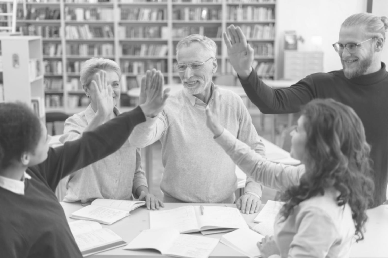 Professionelles Team bei der Planung und Organisation